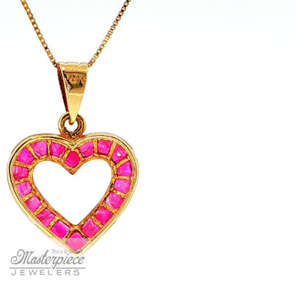 Estate Colored Stone Pendants Image 4 Masterpiece Jewelers  Daytona Beach, FL