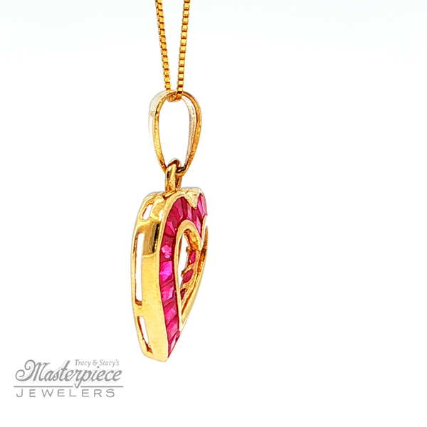 Estate Colored Stone Pendants Image 5 Masterpiece Jewelers  Daytona Beach, FL