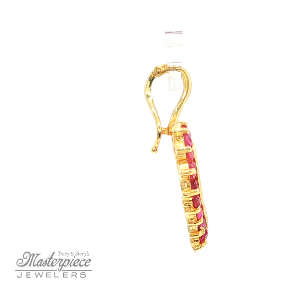 Estate Colored Stone Pendants Image 5 Masterpiece Jewelers  Daytona Beach, FL