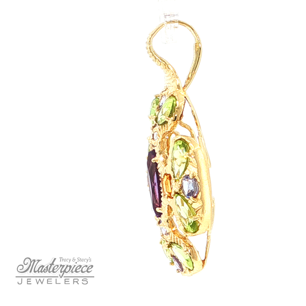 Estate Colored Stone Pendants Image 3 Masterpiece Jewelers  Daytona Beach, FL