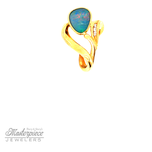 Estate Colored Stone Pendants Image 4 Masterpiece Jewelers  Daytona Beach, FL