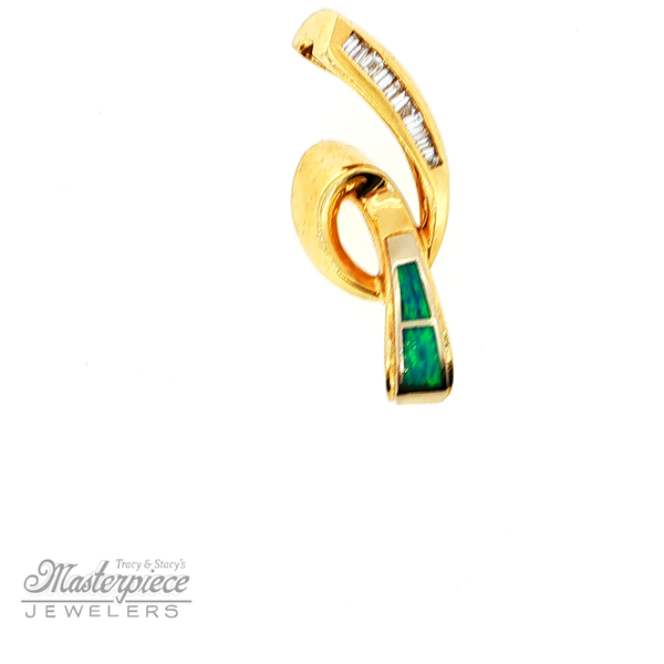 Estate Colored Stone Pendants Image 4 Masterpiece Jewelers  Daytona Beach, FL