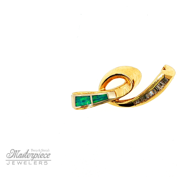 Estate Colored Stone Pendants Image 5 Masterpiece Jewelers  Daytona Beach, FL