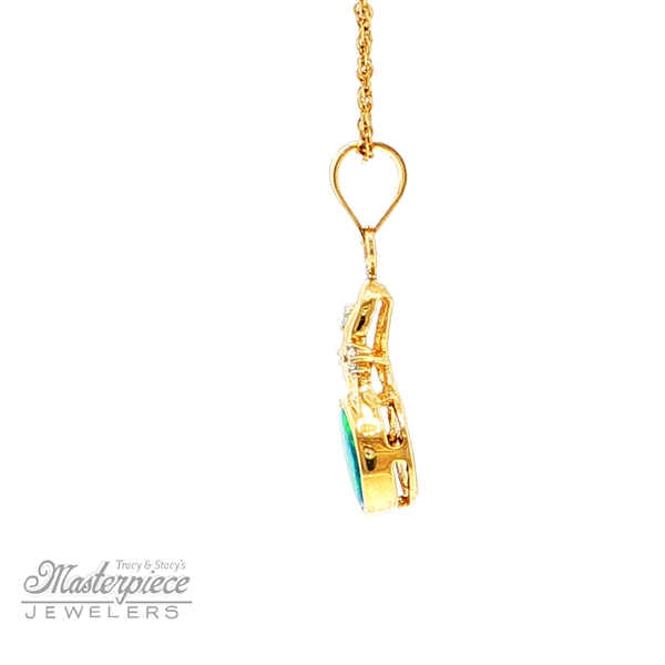 Estate Colored Stone Pendants Image 3 Masterpiece Jewelers  Daytona Beach, FL