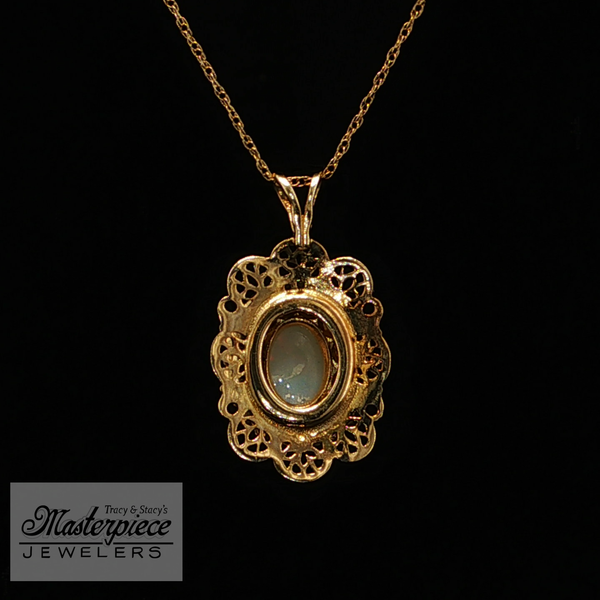 Estate Colored Stone Pendants Image 4 Masterpiece Jewelers  Daytona Beach, FL