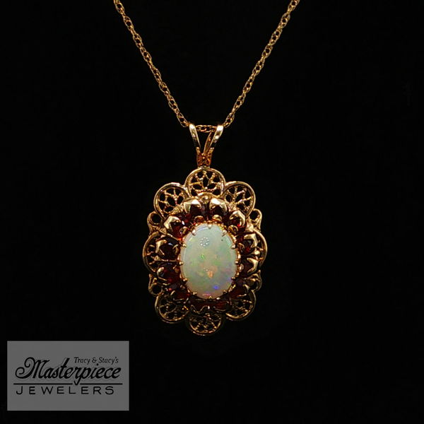 Estate Colored Stone Pendants Masterpiece Jewelers  Daytona Beach, FL