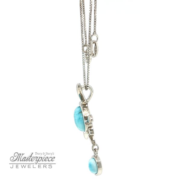 Colored Stone Necklace Image 3 Masterpiece Jewelers  Daytona Beach, FL