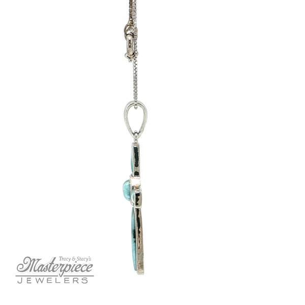 Colored Stone Necklace Image 3 Masterpiece Jewelers  Daytona Beach, FL