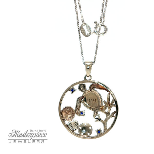 Colored Stone Necklace Image 4 Masterpiece Jewelers  Daytona Beach, FL