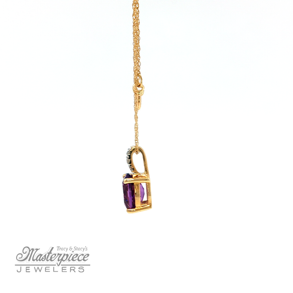 Colored Stone Necklace Image 3 Masterpiece Jewelers  Daytona Beach, FL