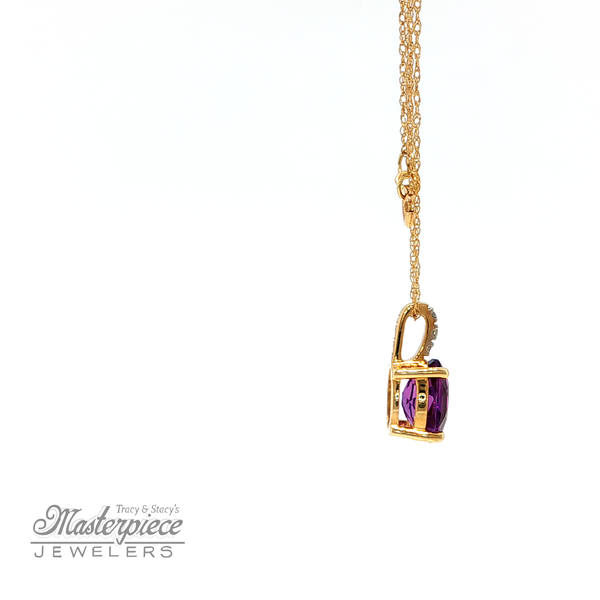 Colored Stone Necklace Image 5 Masterpiece Jewelers  Daytona Beach, FL