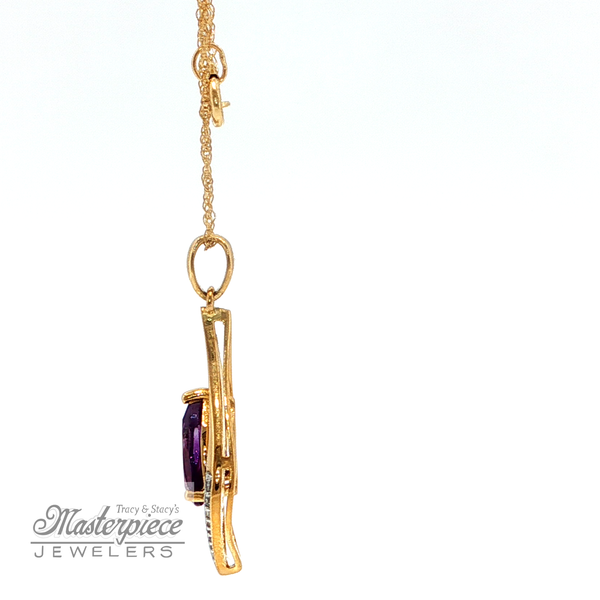Colored Stone Necklace Image 3 Masterpiece Jewelers  Daytona Beach, FL