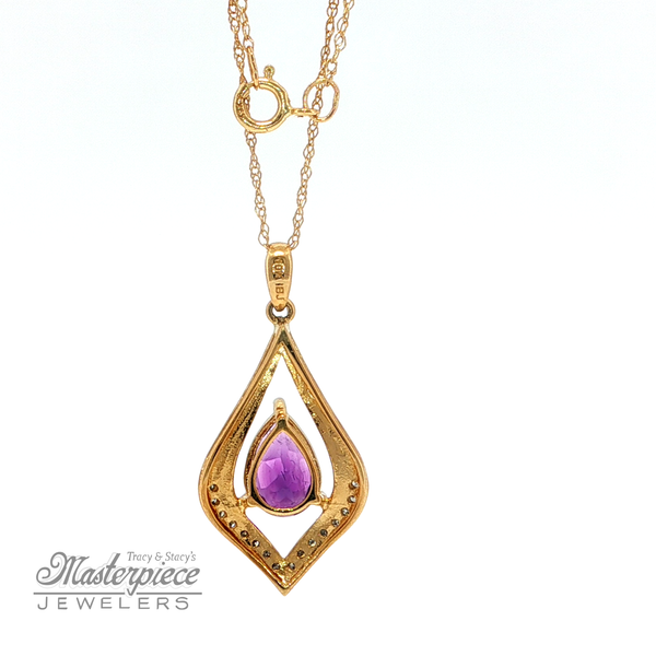 Colored Stone Necklace Image 4 Masterpiece Jewelers  Daytona Beach, FL