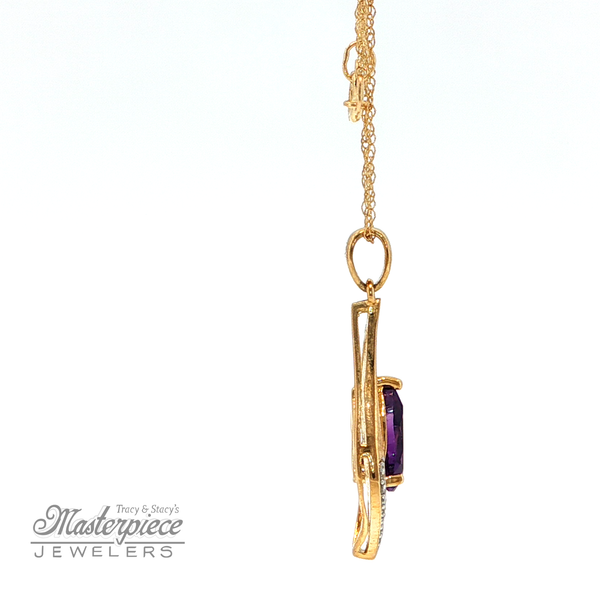 Colored Stone Necklace Image 5 Masterpiece Jewelers  Daytona Beach, FL