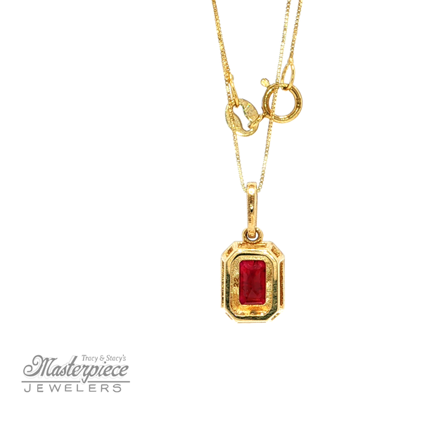 Colored Stone Necklace Image 4 Masterpiece Jewelers  Daytona Beach, FL