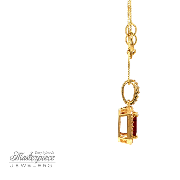 Colored Stone Necklace Image 5 Masterpiece Jewelers  Daytona Beach, FL