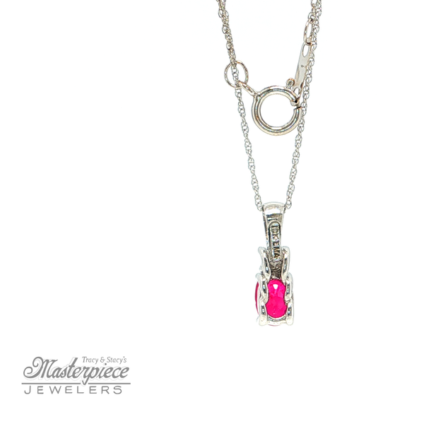 Colored Stone Necklace Image 4 Masterpiece Jewelers  Daytona Beach, FL