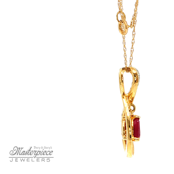 Colored Stone Necklace Image 5 Masterpiece Jewelers  Daytona Beach, FL