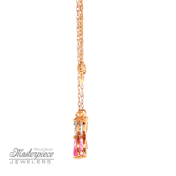 Colored Stone Necklace Image 3 Masterpiece Jewelers  Daytona Beach, FL