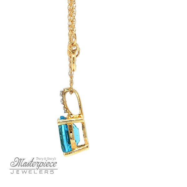 Colored Stone Necklace Image 3 Masterpiece Jewelers  Daytona Beach, FL