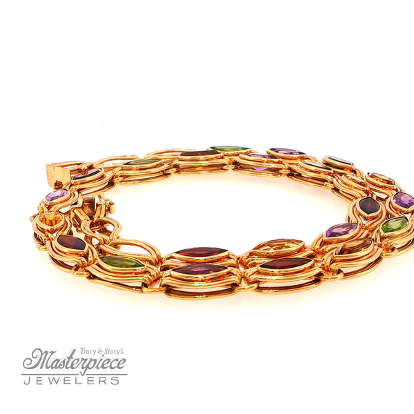 Estate Colored Stone Necklaces Image 4 Masterpiece Jewelers  Daytona Beach, FL