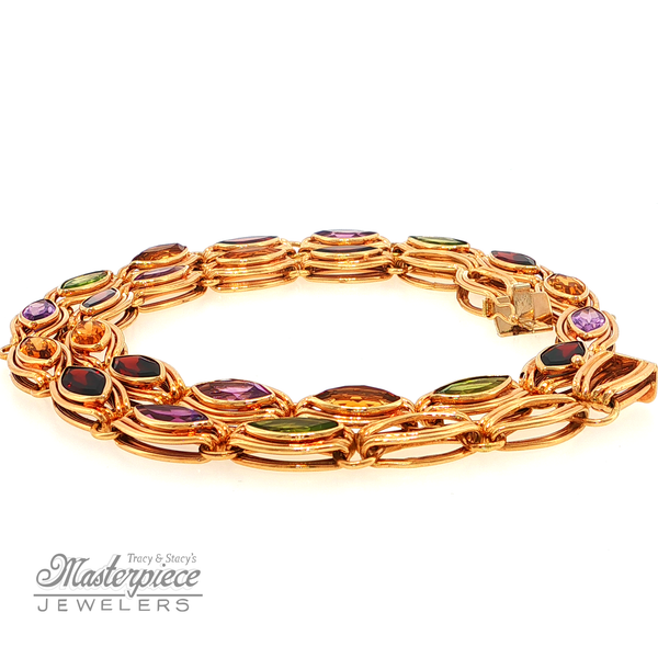 Estate Colored Stone Necklaces Image 5 Masterpiece Jewelers  Daytona Beach, FL