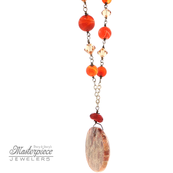 Estate Colored Stone Necklaces Image 5 Masterpiece Jewelers  Daytona Beach, FL