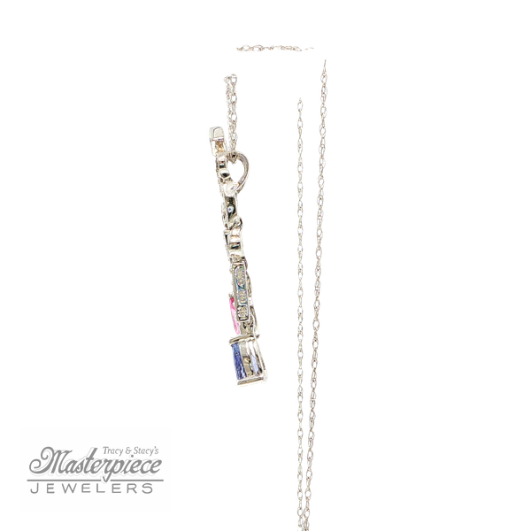 Estate Colored Stone Necklaces Image 3 Masterpiece Jewelers  Daytona Beach, FL