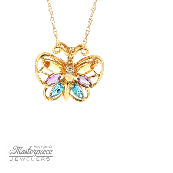 Estate Colored Stone Necklaces Image 4 Masterpiece Jewelers  Daytona Beach, FL