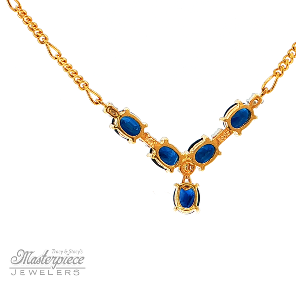 Estate Colored Stone Necklaces Image 4 Masterpiece Jewelers  Daytona Beach, FL