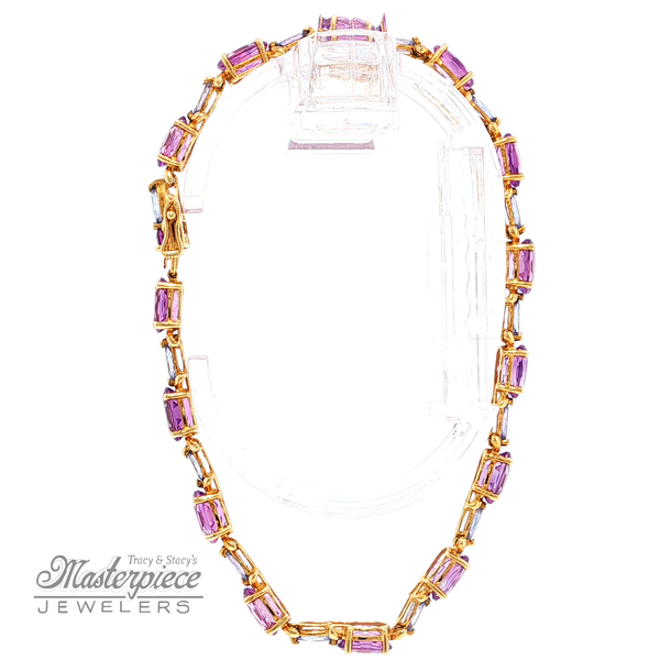 Estate Colored Stone Bracelets Image 3 Masterpiece Jewelers  Daytona Beach, FL