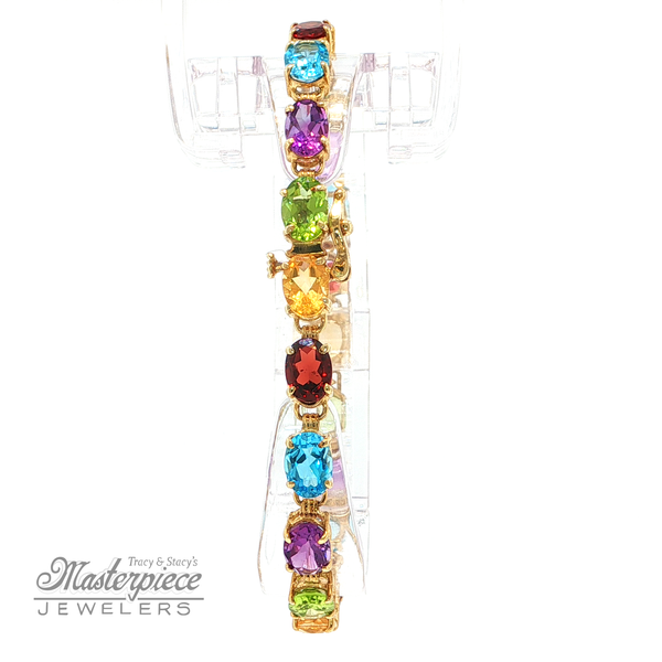 Estate Colored Stone Bracelets Image 4 Masterpiece Jewelers  Daytona Beach, FL