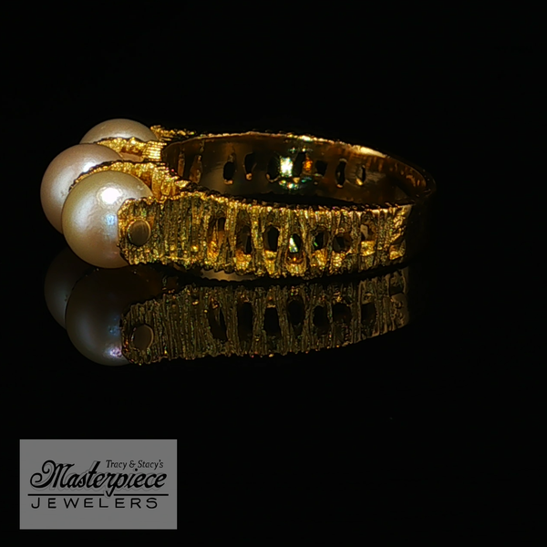 Estate Pearl Rings Image 3 Masterpiece Jewelers  Daytona Beach, FL