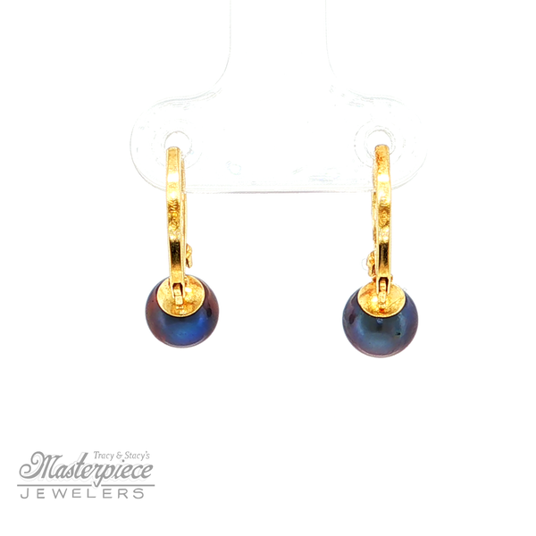 Estate Pearl Earrings Image 4 Masterpiece Jewelers  Daytona Beach, FL