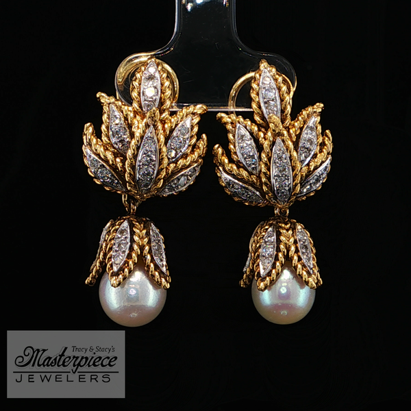 Estate Pearl Earrings Masterpiece Jewelers  Daytona Beach, FL