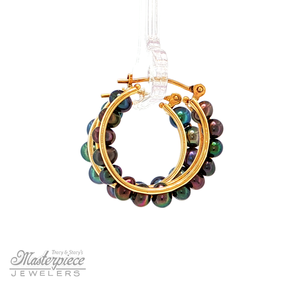 Estate Pearl Earrings Image 5 Masterpiece Jewelers  Daytona Beach, FL