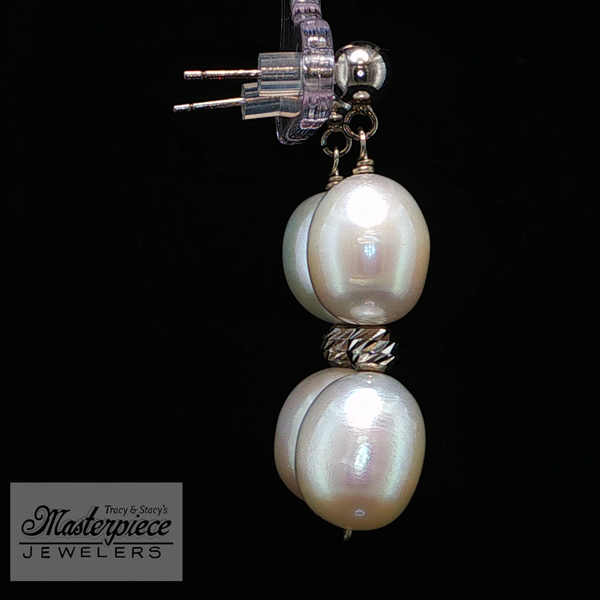 Estate Pearl Earrings Image 5 Masterpiece Jewelers  Daytona Beach, FL