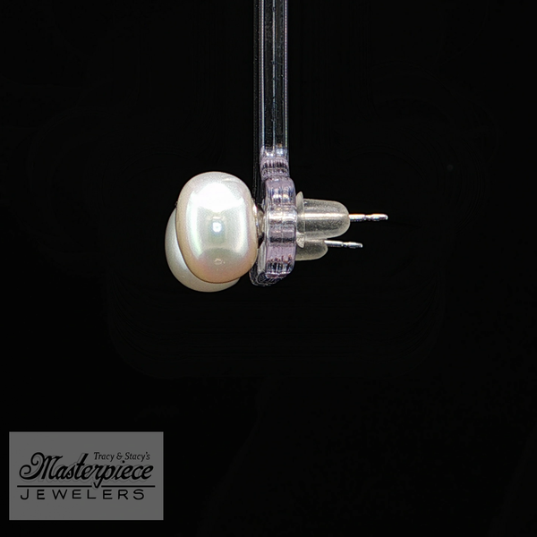 Estate Pearl Earrings Image 3 Masterpiece Jewelers  Daytona Beach, FL