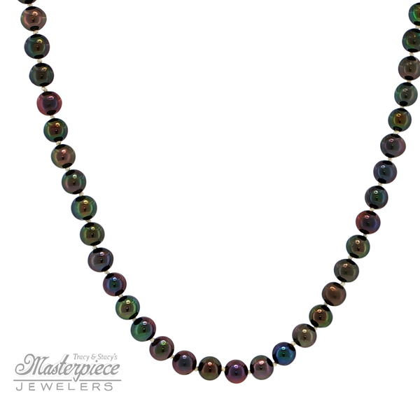 Estate Pearl Necklace Image 4 Masterpiece Jewelers  Daytona Beach, FL