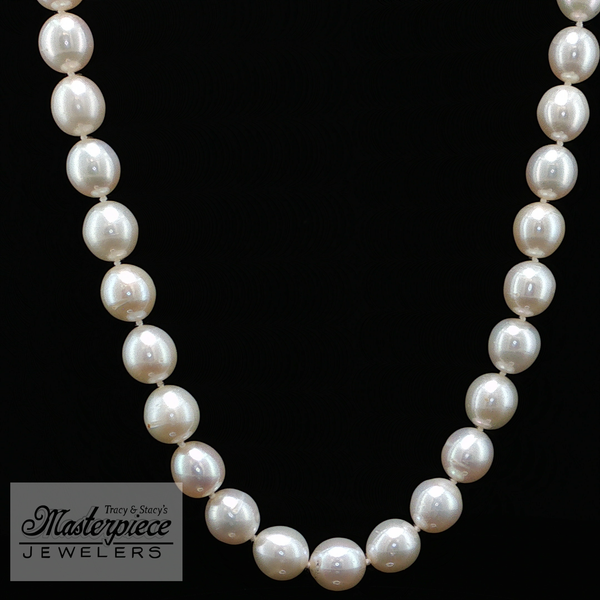 Estate Pearl Necklace Image 4 Masterpiece Jewelers  Daytona Beach, FL