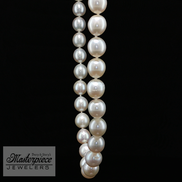 Estate Pearl Necklace Image 5 Masterpiece Jewelers  Daytona Beach, FL
