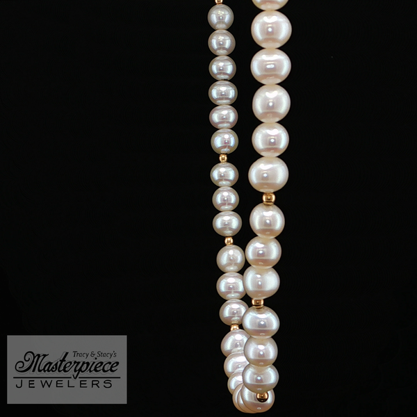 Estate Pearl Necklace Image 5 Masterpiece Jewelers  Daytona Beach, FL