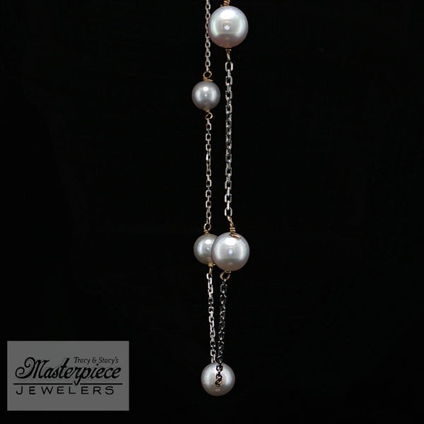 Estate Pearl Necklace Image 5 Masterpiece Jewelers  Daytona Beach, FL