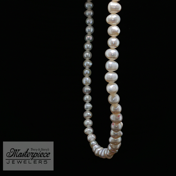 Estate Pearl Necklace Image 5 Masterpiece Jewelers  Daytona Beach, FL