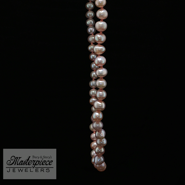 Estate Pearl Necklace Image 3 Masterpiece Jewelers  Daytona Beach, FL