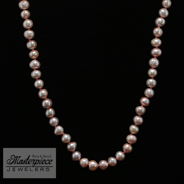 Estate Pearl Necklace Image 4 Masterpiece Jewelers  Daytona Beach, FL
