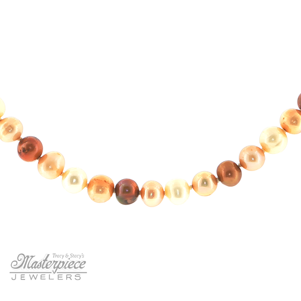 Estate Pearl Necklace Image 4 Masterpiece Jewelers  Daytona Beach, FL