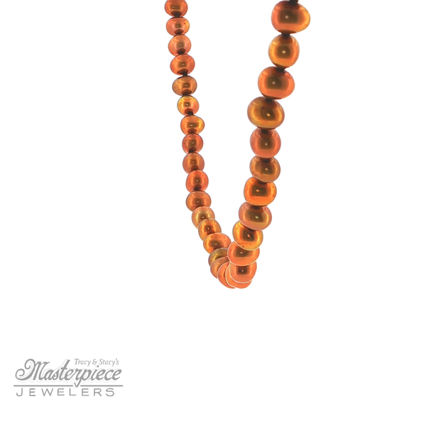 Estate Pearl Necklace Image 3 Masterpiece Jewelers  Daytona Beach, FL
