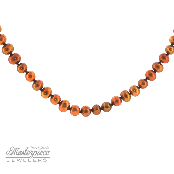 Estate Pearl Necklace Image 4 Masterpiece Jewelers  Daytona Beach, FL