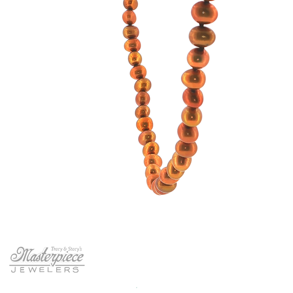 Estate Pearl Necklace Image 5 Masterpiece Jewelers  Daytona Beach, FL